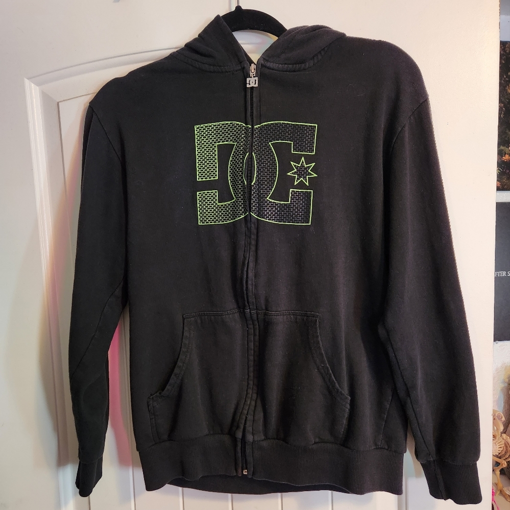 Dc Hoodie W/ Green Graphic